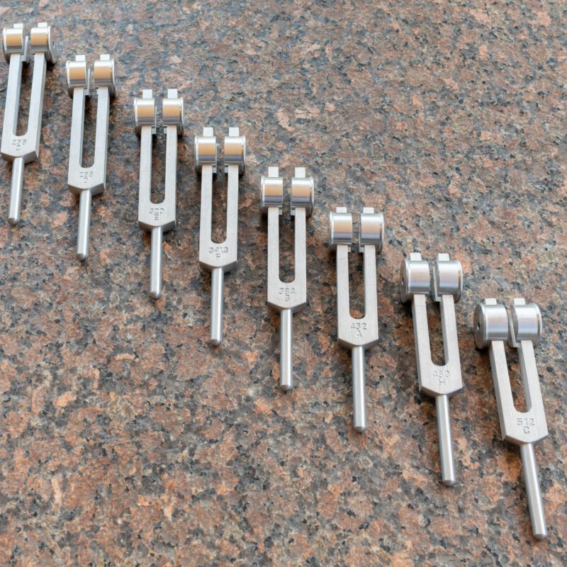 Therapeutische Stimmgabel, Otto Tuner, gewichtete Stimmgabel