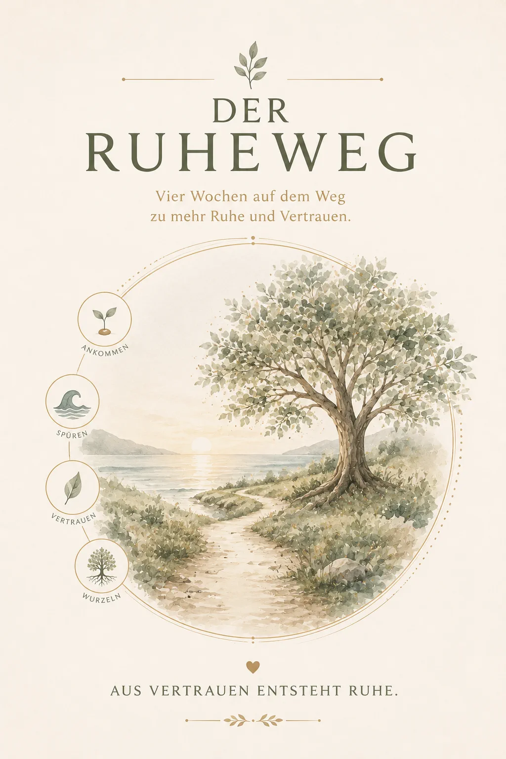 Der Ruheweg – vier Wochen zu mehr Ruhe und Vertrauen